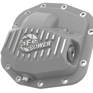 aFe Power Differential Cover, Street Series, Jeep Dana M186-12, 12 Bolt, With Fill Plug, With Drain Plug, Raw, Cast Aluminum – 46-71010A
