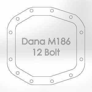 aFe Power Differential Cover, Street Series, Jeep Dana M186-12, 12 Bolt, With Fill Plug, With Drain Plug, Raw, Cast Aluminum – 46-71010A