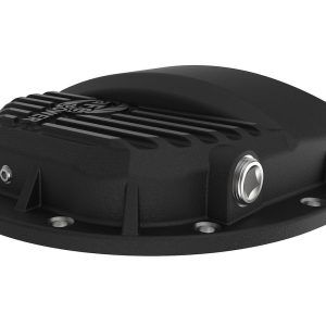 aFe Power Differential Cover, Pro Series, Compatible with Aam 9.5/ 9.76 Axels with Rpo Code SU7, 12 Bolt, With Fill Plug, With Drain Plug – 46-71120B