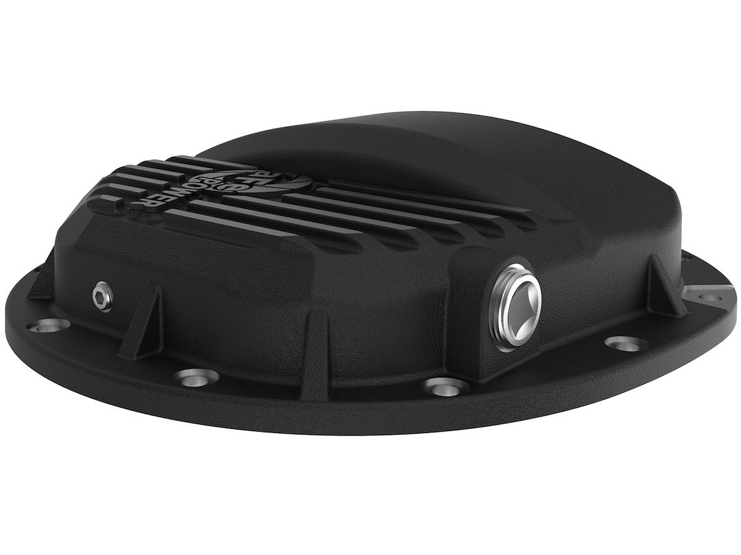 aFe Power Differential Cover, Pro Series, Compatible with Aam 9.5/ 9.76 Axels with Rpo Code SU7, 12 Bolt, With Fill Plug, With Drain Plug – 46-71120B