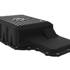 aFe Power Differential Cover, Ford 10R140, With Fill Plug, With Drain Plug, Black, Cast Aluminum – 46-71220B