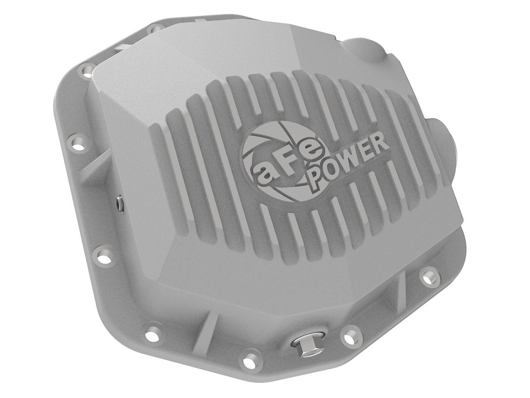 aFe Power Differential Cover, Street Series, Dana M220, 12 Bolt, Without Girdle, Magnetic Drain Plug, With Fill Plug, Raw – 46-71290A