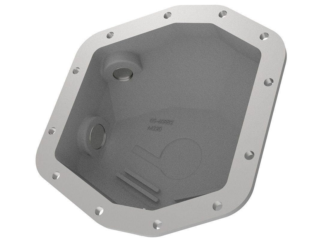 aFe Power Differential Cover, Street Series, Dana M220, 12 Bolt, Without Girdle, Magnetic Drain Plug, With Fill Plug, Raw – 46-71290A