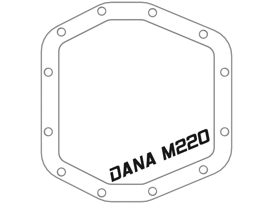 aFe Power Differential Cover, Street Series, Dana M220, 12 Bolt, Without Girdle, Magnetic Drain Plug, With Fill Plug, Raw – 46-71290A