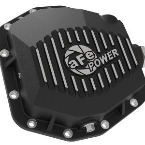aFe Power Differential Cover, Street Series, Dana M220, 12 Bolt, Without Girdle, Magnetic Drain Plug, With Fill Plug, Powder Coated, Black – 46-71290B