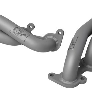 aFe Power Exhaust Header, Twisted Steel, Equal Length 1-5/8 Inch Primary Tubes, 1-5/8 Inch Thick Machined Flange – 48-33025-1T
