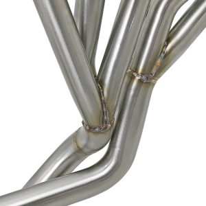 aFe Power Exhaust Header, Twisted Steel, 1-3/4 Inch Primary Tubes, 3/8 Inch Thick Flange, 2-1/2 Inch Collector Pipes, Not 50 State Legal – 48-36109-YC
