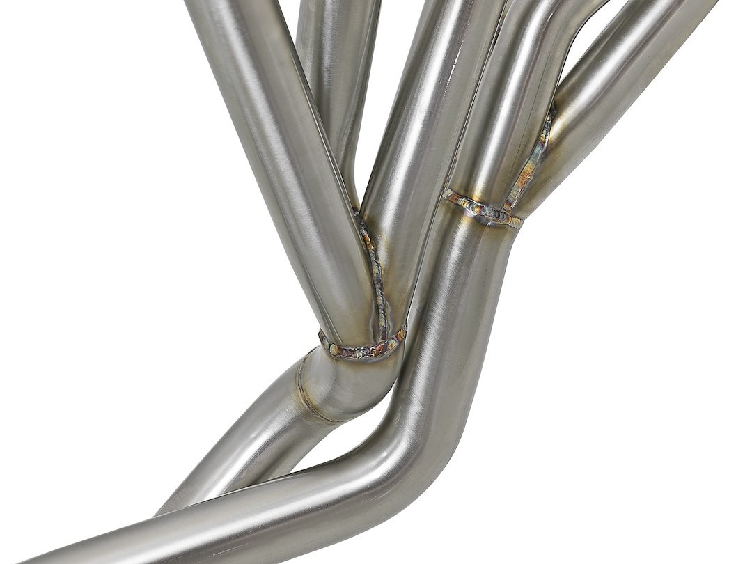 aFe Power Exhaust Header, Twisted Steel, 1-3/4 Inch Primary Tubes, 3/8 Inch Thick Flange, 2-1/2 Inch Collector Pipes, Not 50 State Legal – 48-36109-YC