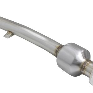 aFe Power Exhaust Header, Twisted Steel, 1-3/4 Inch Primary Tubes, 3/8 Inch Thick Flange, 2-1/2 Inch Collector Pipes, Not 50 State Legal – 48-36109-YC