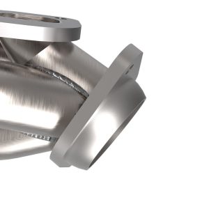 aFe Power Exhaust Header, Twisted Steel, 1-7/8 to 3 Inch Primary Tubes, 4-TO-1 Mitered Merge Collectors, Not 50 State Legal – 48-38031