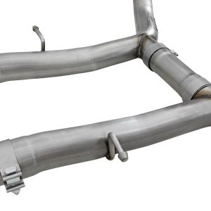 aFe Power Exhaust System Kit, Mach Force Xp Cat Back System, Stainless Steel, With Mufflers, 3 Inch Pipe Diameter – 49-32060
