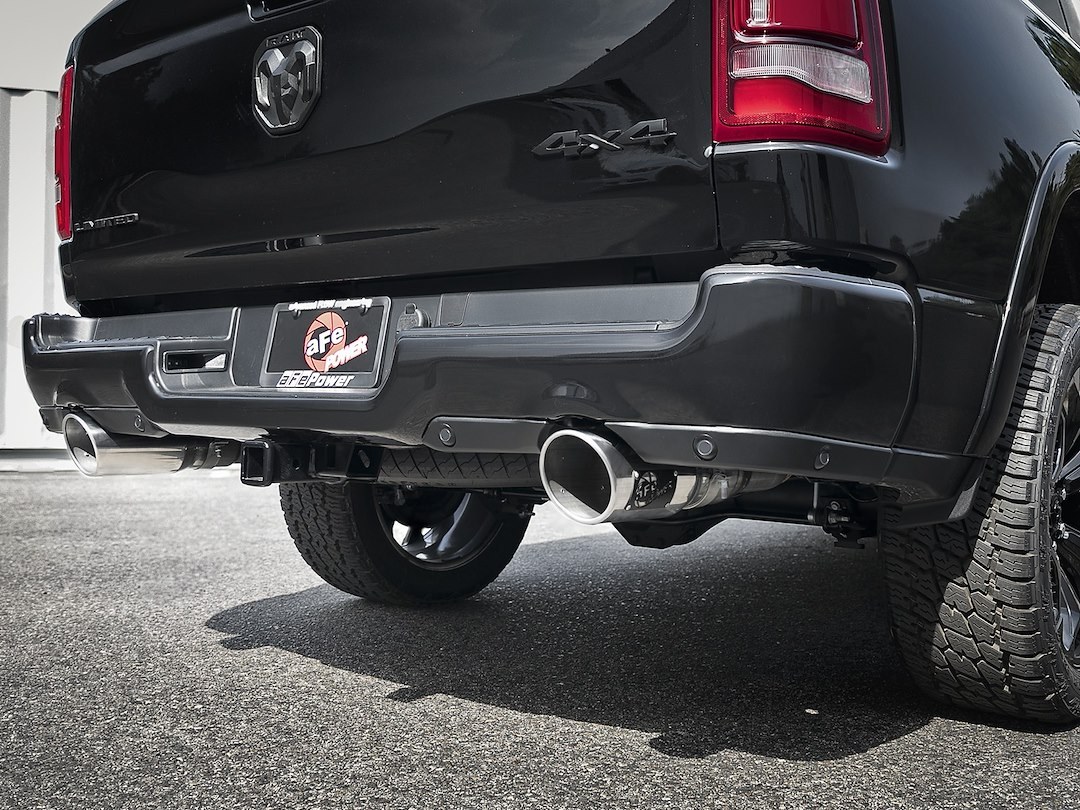 aFe Power Exhaust System Kit, Gemini Xv Cat-Back System, Stainless Steel, With Muffler, 3 Inch Pipe Diameter – 49-32081-P