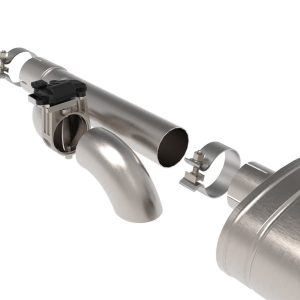 aFe Power Exhaust System Kit, Gemini Xv Cat-Back System, Stainless Steel, With Muffler, 3 Inch Pipe Diameter – 49-32083-B