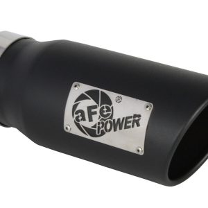 aFe Power Exhaust System Kit, Gemini Xv Cat-Back System, Stainless Steel, With Muffler, 3 Inch Pipe Diameter – 49-32083-B