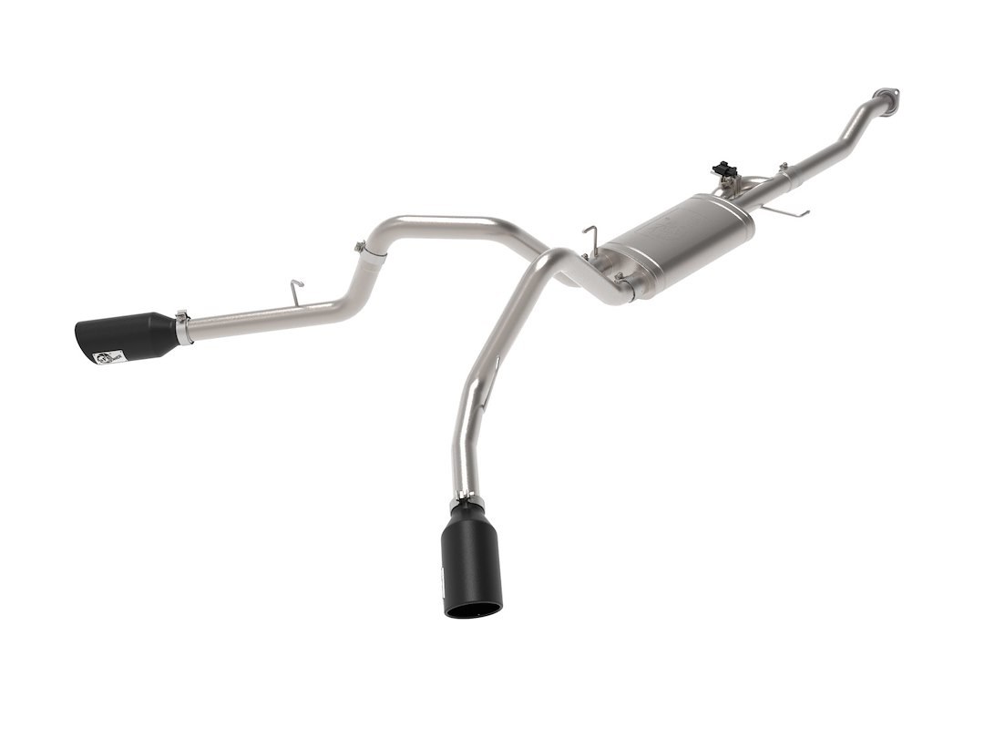 aFe Power Exhaust System Kit, Gemini Xv Cat-Back System, Stainless Steel, With Single Muffler, 3 Inch Pipe Diameter – 49-33123-B