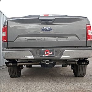 aFe Power Exhaust System Kit, Gemini Xv Cat-Back System, Stainless Steel, With Single Muffler, 3 Inch Pipe Diameter – 49-33123-B