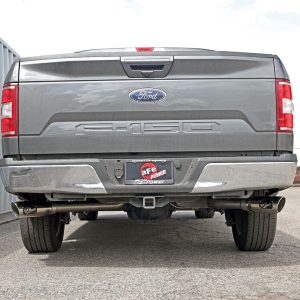 aFe Power Exhaust System Kit, Gemini Xv Cat-Back System, Stainless Steel, With Single Muffler, 3 Inch Pipe Diameter – 49-33123-P