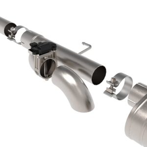 aFe Power Exhaust System Kit, Gemini Xv Cat-Back System, Stainless Steel, With Single Muffler, 3 Inch Pipe Diameter – 49-33129-B