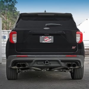 aFe Power Exhaust System Kit, Mach Force Xp Cat Back System, Stainless Steel, With Muffler, 2-1/2 Inch Diameter Pipe, Dual Exit – 49-33139-B