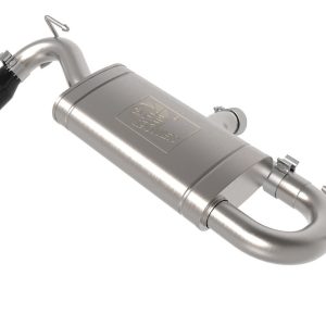 aFe Power Exhaust System Kit, Vulcan Axle-Back System, Stainless Steel, Without Muffler, 2-1/2 Inch Pipe Diameter – 49-33141-B