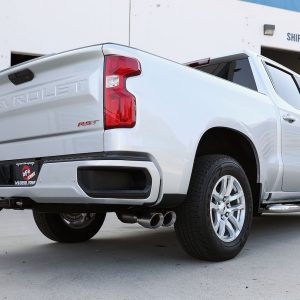 aFe Power Exhaust System Kit, Rebel Xd Diesel Particulate Filter (DPF) Back System, Stainless Steel, Without Muffler – 49-34129-P