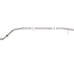 aFe Power Exhaust System Kit, Rebel Xd Diesel Particulate Filter (DPF) Back System, Stainless Steel, Without Muffler – 49-34129-P