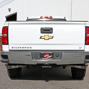 aFe Power Exhaust System Kit, Gemini Xv Cat-Back System, Stainless Steel, With Muffler, 3 Inch Pipe Diameter – 49-34132-P