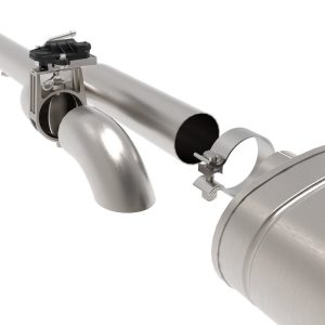 aFe Power Exhaust System Kit, Gemini Xv Cat-Back System, Stainless Steel, With Muffler, 3 Inch Pipe Diameter – 49-34132-P