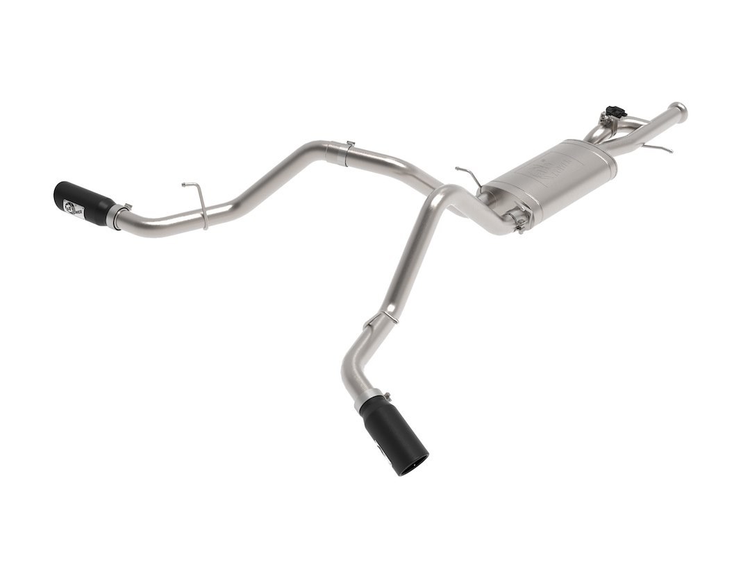 aFe Power Exhaust System Kit, Gemini Xv Cat-Back System, Stainless Steel, With Muffler, 3 Inch Pipe Diameter – 49-34133-B
