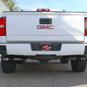 aFe Power Exhaust System Kit, Gemini Xv Cat-Back System, Stainless Steel, With Muffler, 3 Inch Pipe Diameter – 49-34133-B