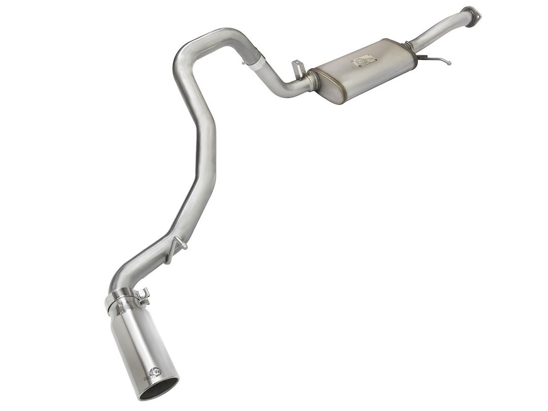 aFe Power Exhaust System Kit, Mach Force Xp Cat Back System, Stainless Steel, With Muffler, 2-1/2 Inch Pipe Diameter – 49-36115-P