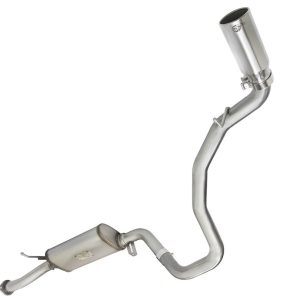 aFe Power Exhaust System Kit, Mach Force Xp Cat Back System, Stainless Steel, With Muffler, 2-1/2 Inch Pipe Diameter – 49-36115-P