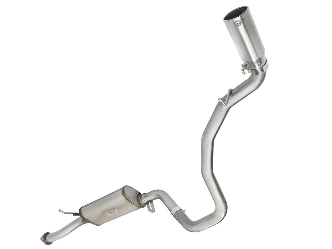 aFe Power Exhaust System Kit, Mach Force Xp Cat Back System, Stainless Steel, With Muffler, 2-1/2 Inch Pipe Diameter – 49-36115-P