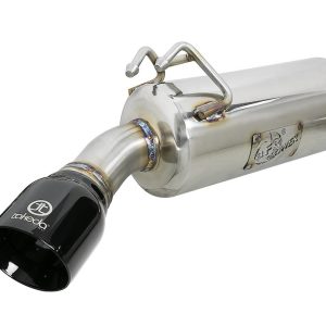 aFe Power Exhaust System Kit, Takeda Cat Back System, 304 Stainless Steel, With Mufflers, 3 Inch Pipe Diameter – 49-36701-B