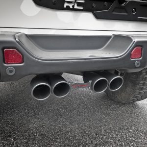 aFe Power Exhaust System Kit, Rebel Cat-Back System, 304 Stainless Steel, With Muffler, 2-1/2 Inch Pipe Diameter – 49-38071-B