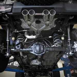 aFe Power Exhaust System Kit, Rebel Cat-Back System, 304 Stainless Steel, With Muffler, 2-1/2 Inch Pipe Diameter – 49-38071-P