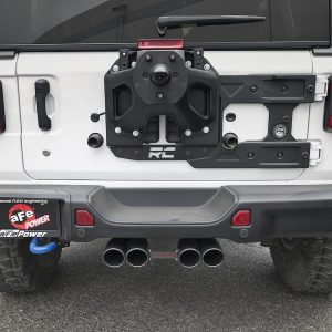 aFe Power Exhaust System Kit, Rebel Cat-Back System, 304 Stainless Steel, With Muffler, 2-1/2 Inch Pipe Diameter – 49-38073-B