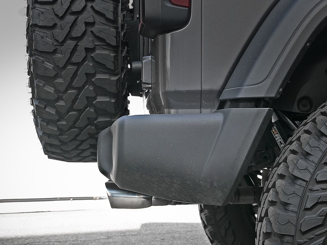 aFe Power Exhaust System Kit, Rebel Cat-Back System, 304 Stainless Steel, With Muffler, 2-1/2 Inch Pipe Diameter – 49-38073-P