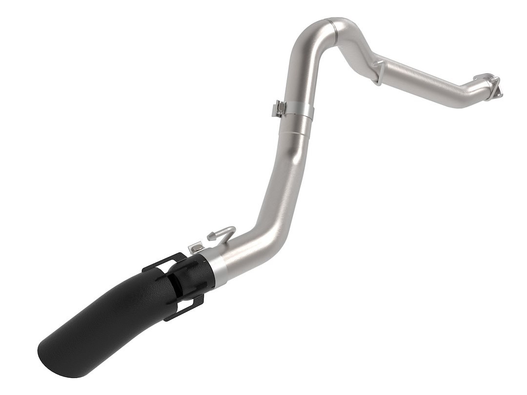 aFe Power Exhaust System Kit, Vulcan Diesel Particulate Filter (DPF) Back System, Stainless Steel, Without Muffler, 3 Inch Pipe Diameter – 49-38094-B