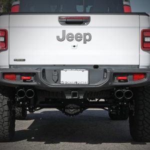 aFe Power Exhaust System Kit, Vulcan Diesel Particulate Filter (DPF) Back System, Stainless Steel, Without Muffler – 49-38095-B