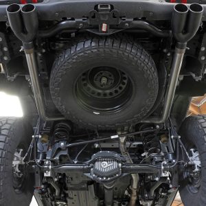 aFe Power Exhaust System Kit, Vulcan Diesel Particulate Filter (DPF) Back System, Stainless Steel, Without Muffler – 49-38095-B