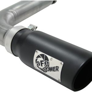 aFe Power Exhaust System Kit, Mach Force Xp Cat Back System, Stainless Steel, With Muffler, 3 Inch Pipe Diameter, Single Exit – 49-43043-B