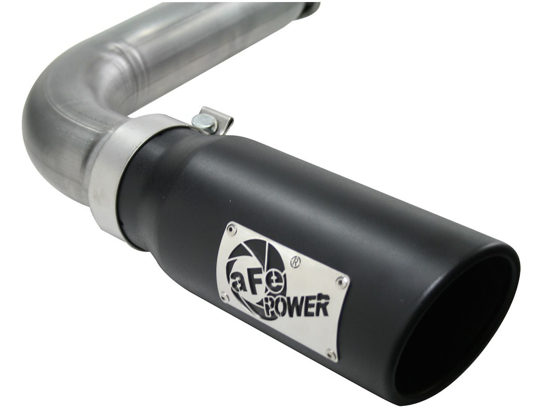 aFe Power Exhaust System Kit, Mach Force Xp Cat Back System, Stainless Steel, With Muffler, 3 Inch Pipe Diameter, Single Exit – 49-43043-B
