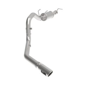 aFe Power Exhaust System Kit, Apollo Gt Axle-Back System, Stainless Steel, With Muffler, 3-1/2 to 4 Inch Pipe Diameter – 49-43116-P