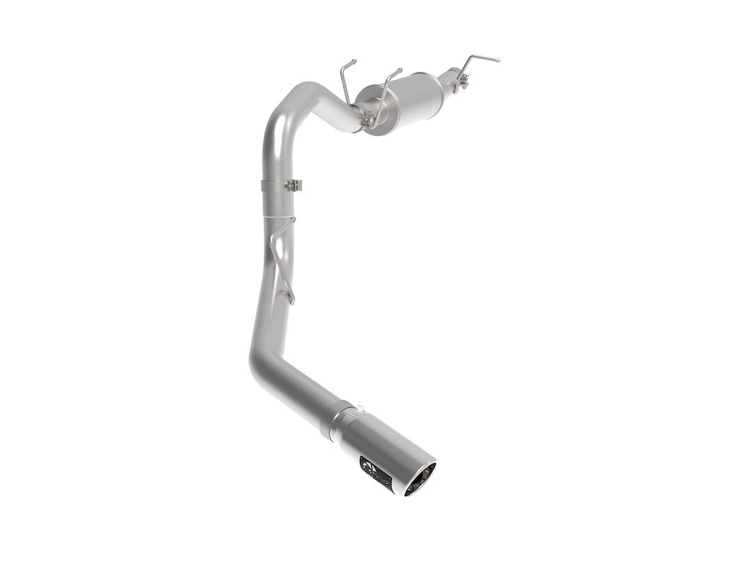 aFe Power Exhaust System Kit, Apollo Gt Axle-Back System, Stainless Steel, With Muffler, 3-1/2 to 4 Inch Pipe Diameter – 49-43116-P