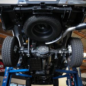 aFe Power Exhaust System Kit, Apollo Gt Axle-Back System, Stainless Steel, With Muffler, 3-1/2 to 4 Inch Pipe Diameter – 49-43116-P