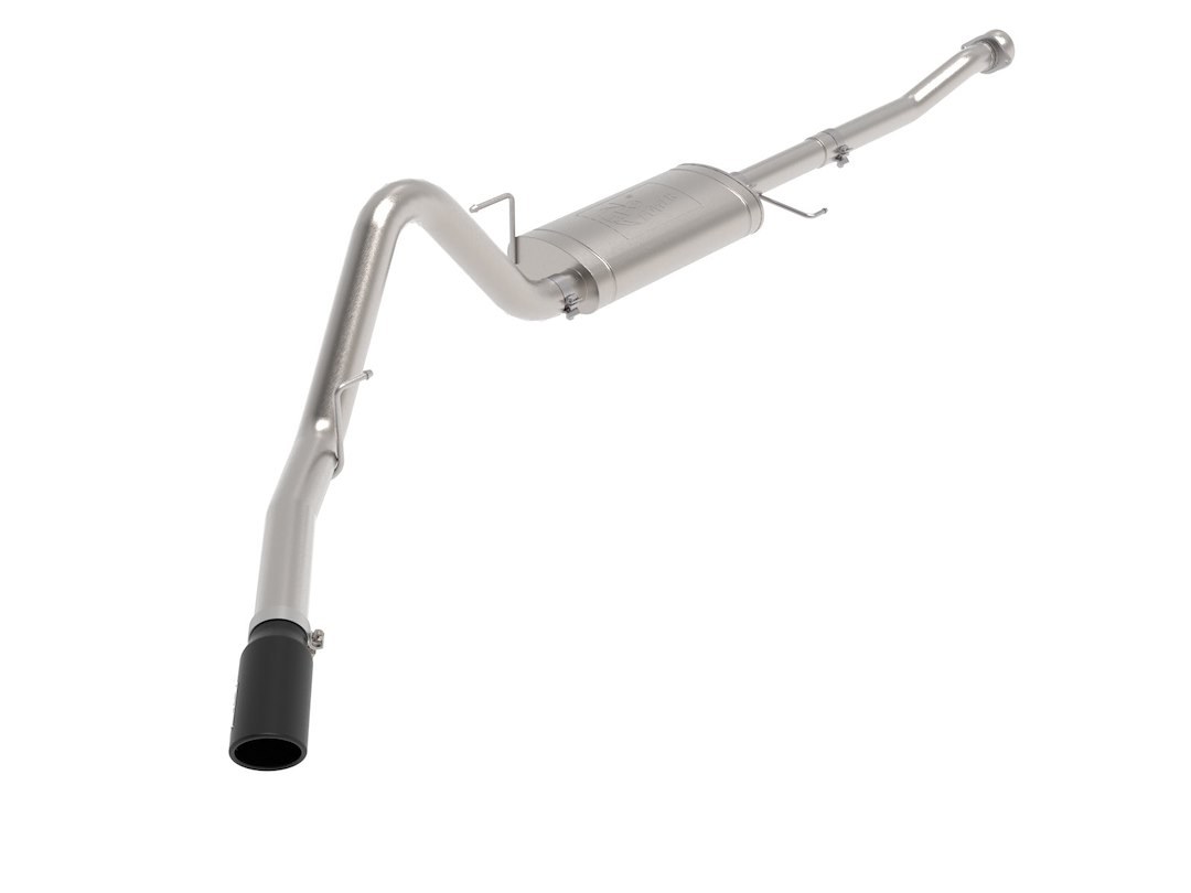 aFe Power Exhaust System Kit, Apollo Gt Cat-Back System, Stainless Steel, With Muffler, 3 Inch to 3-1/2 Inch Pipe Diameter – 49-43125-B