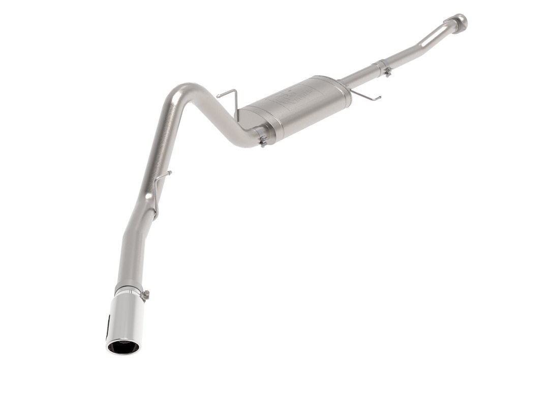 aFe Power Exhaust System Kit, Apollo Gt Cat-Back System, Stainless Steel, With Muffler, 3 Inch to 3-1/2 Inch Pipe Diameter – 49-43125-P