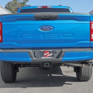 aFe Power Exhaust System Kit, Apollo Gt Cat-Back System, Stainless Steel, With Muffler, 3 Inch to 3-1/2 Inch Pipe Diameter – 49-43125-P