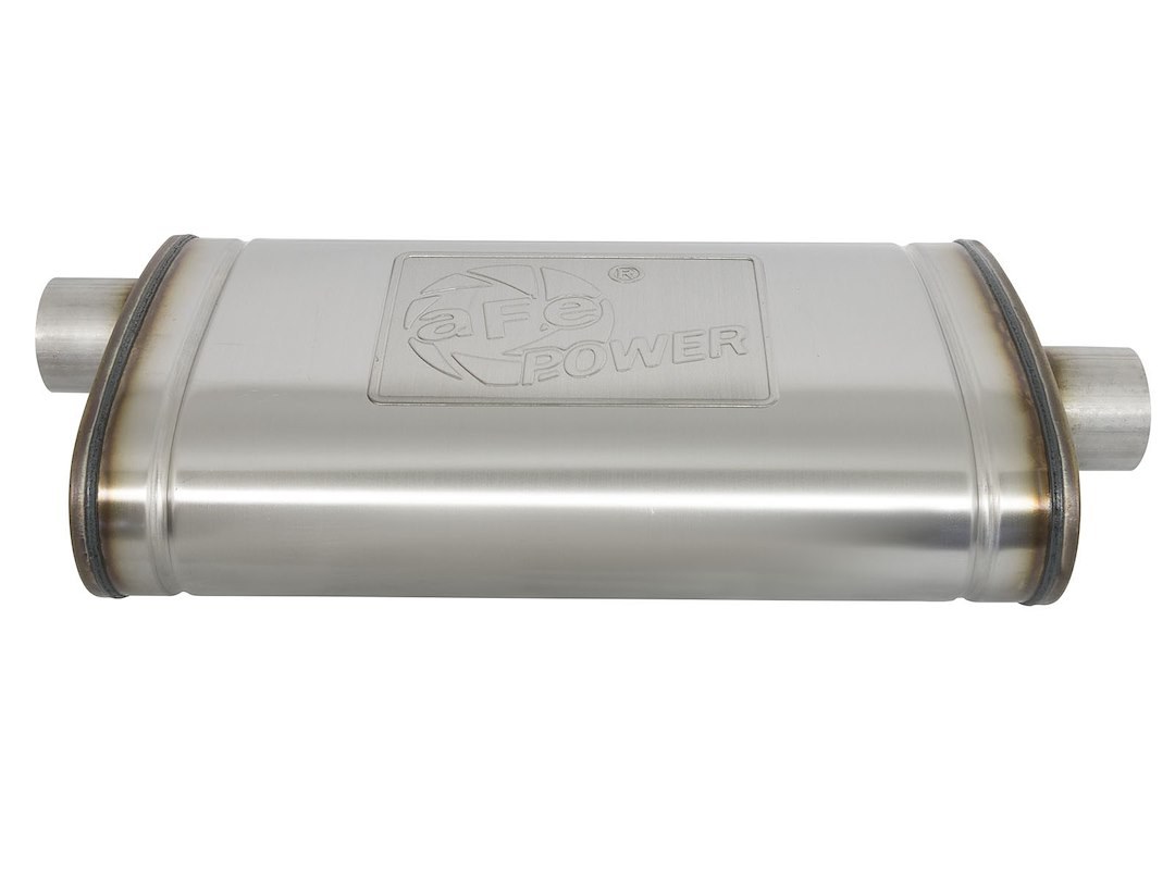 aFe Power Exhaust System Kit, Apollo Gt Cat-Back System, Stainless Steel, With Muffler, 3 Inch to 3-1/2 Inch Pipe Diameter – 49-43125-P